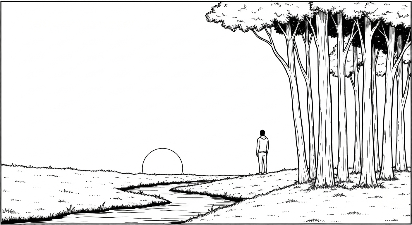 Abend an der Schwelle