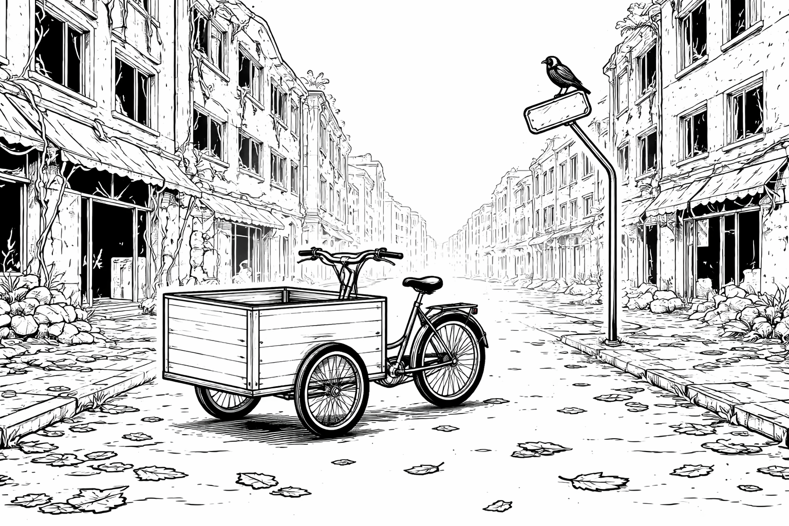 Fahrt im bleichen Viertel