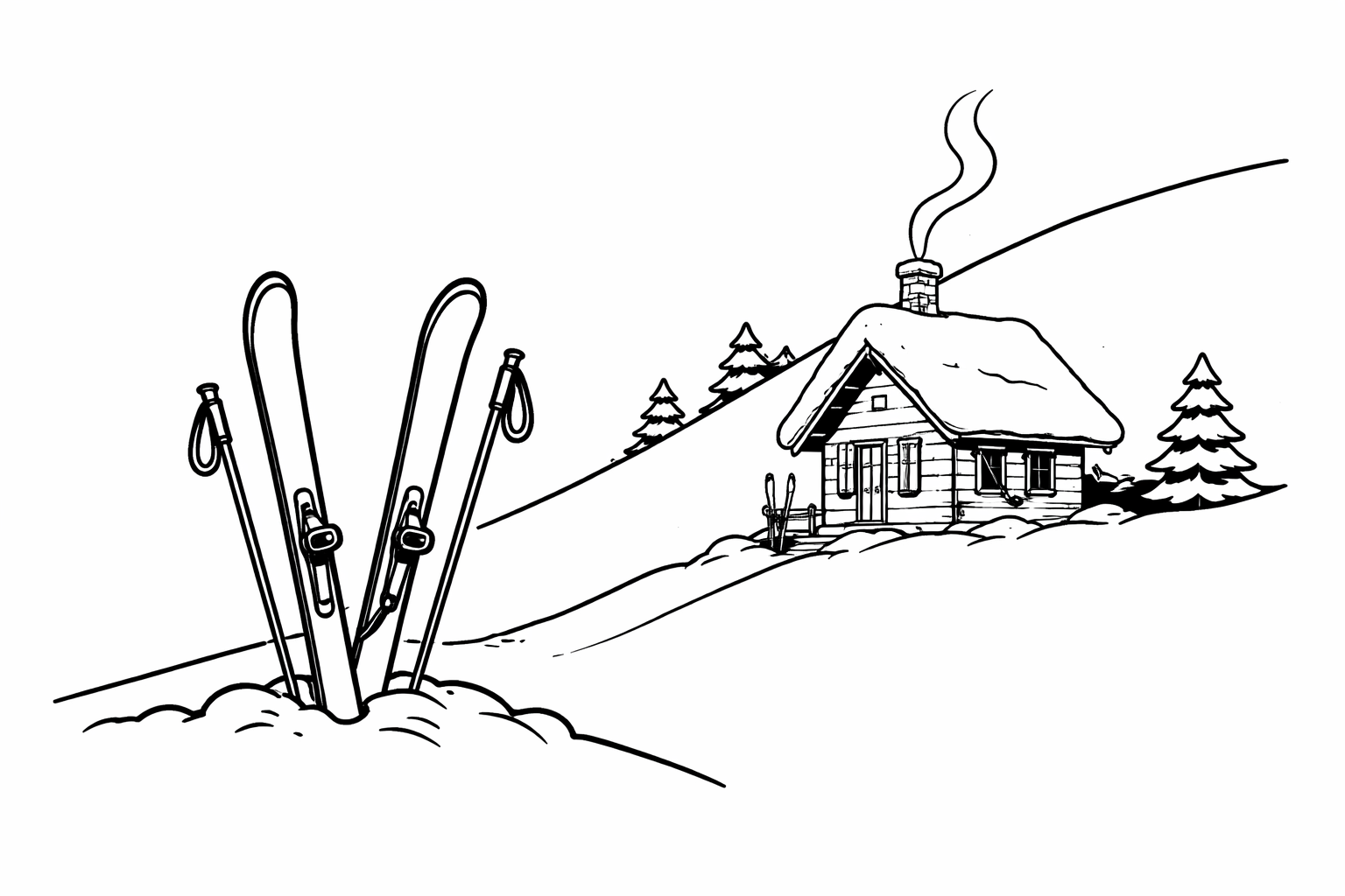 Piste, Pommes, Pulverrausch