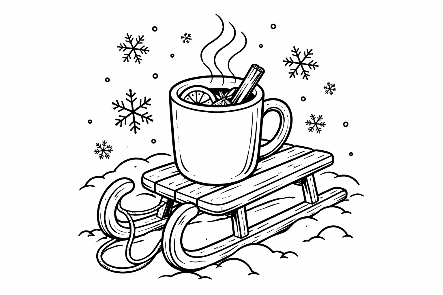 Winterwunderland mit Alltagsrand